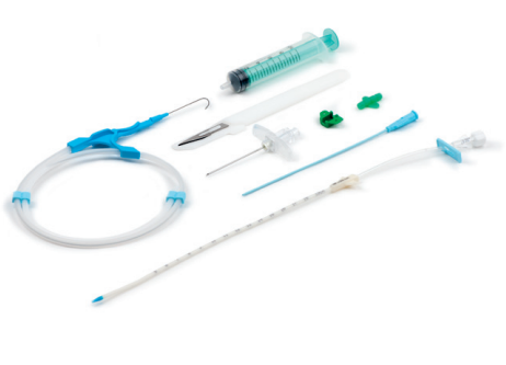 Комплект для катетеризації великих судин 1-канальний, педіартичний(ZKDN4F15)